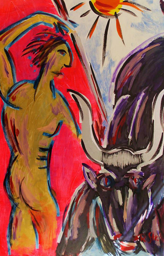 Ralf Strauss Gay Art - Mixed Media - Men in Their Different Diversity