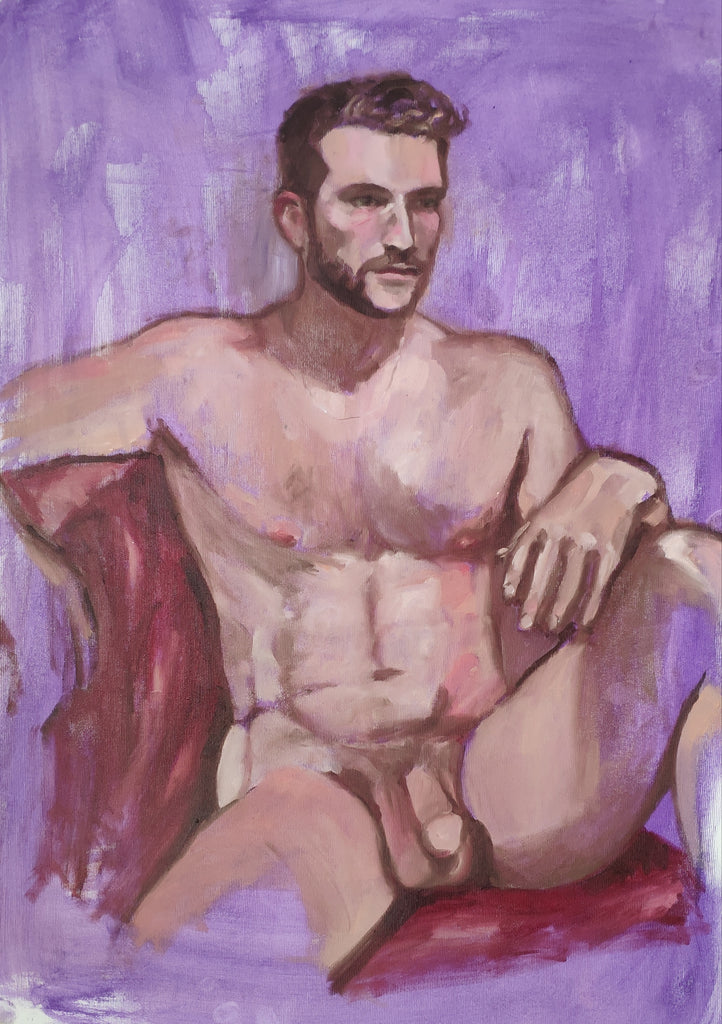 Nimrod Avigal Homo Oil Paintings 50X70 cm